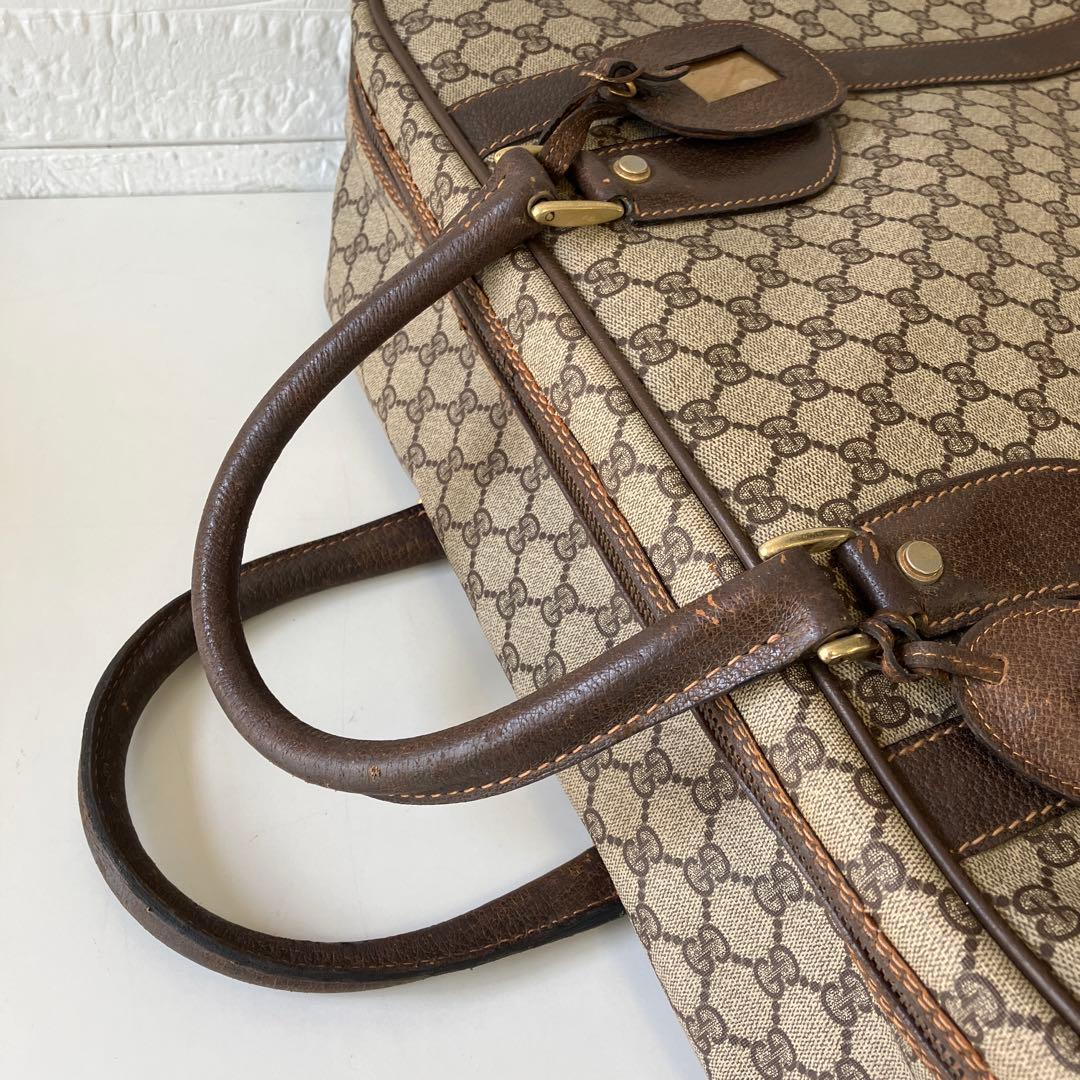 グッチ　ボストンバッグ　GG柄　PVC　3762
