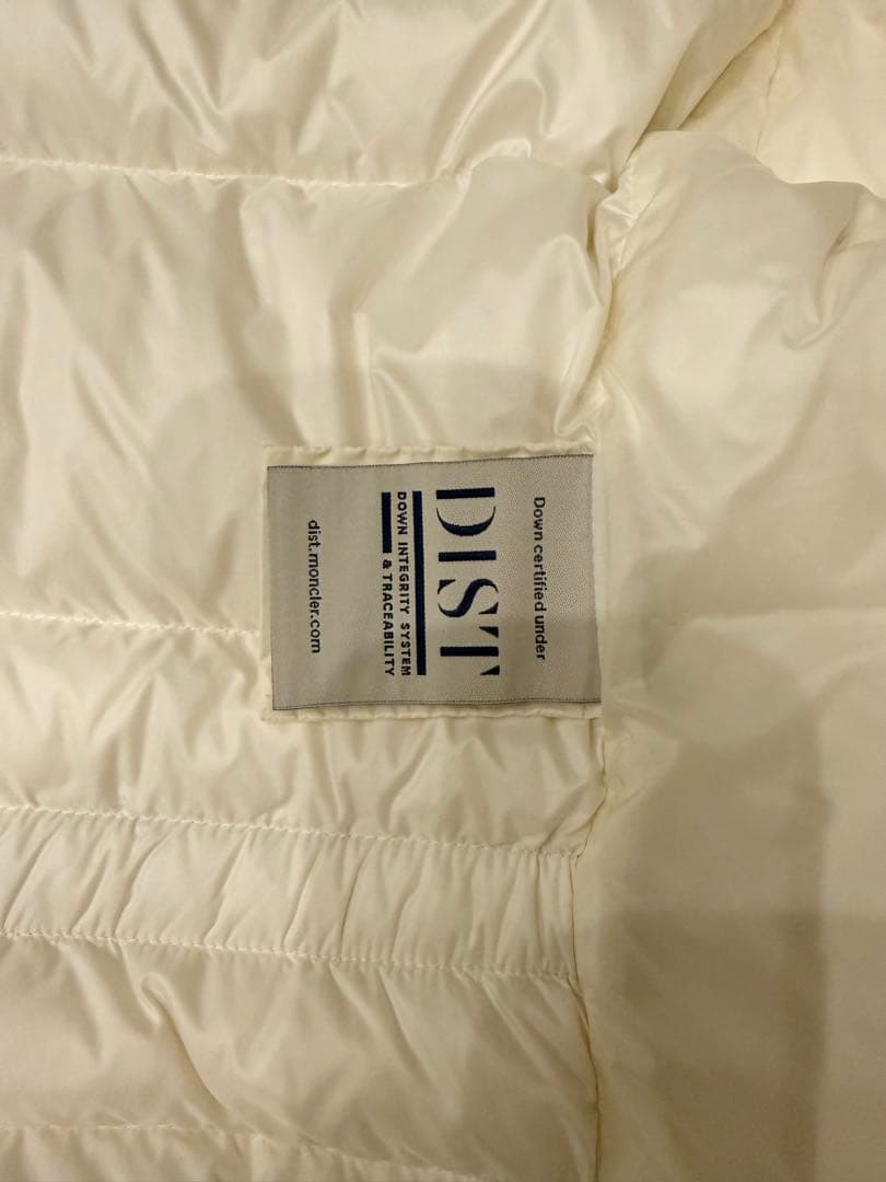 モンクレール　ホワイト　ショート　ダウン　サイズ　1