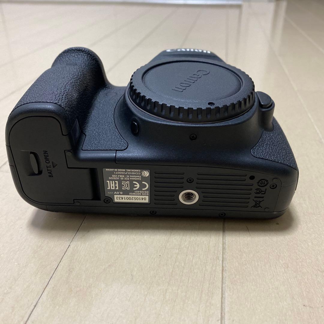 【美品】Canon EOS 6D デジタル一眼レフカメラ ボディ キヤノン