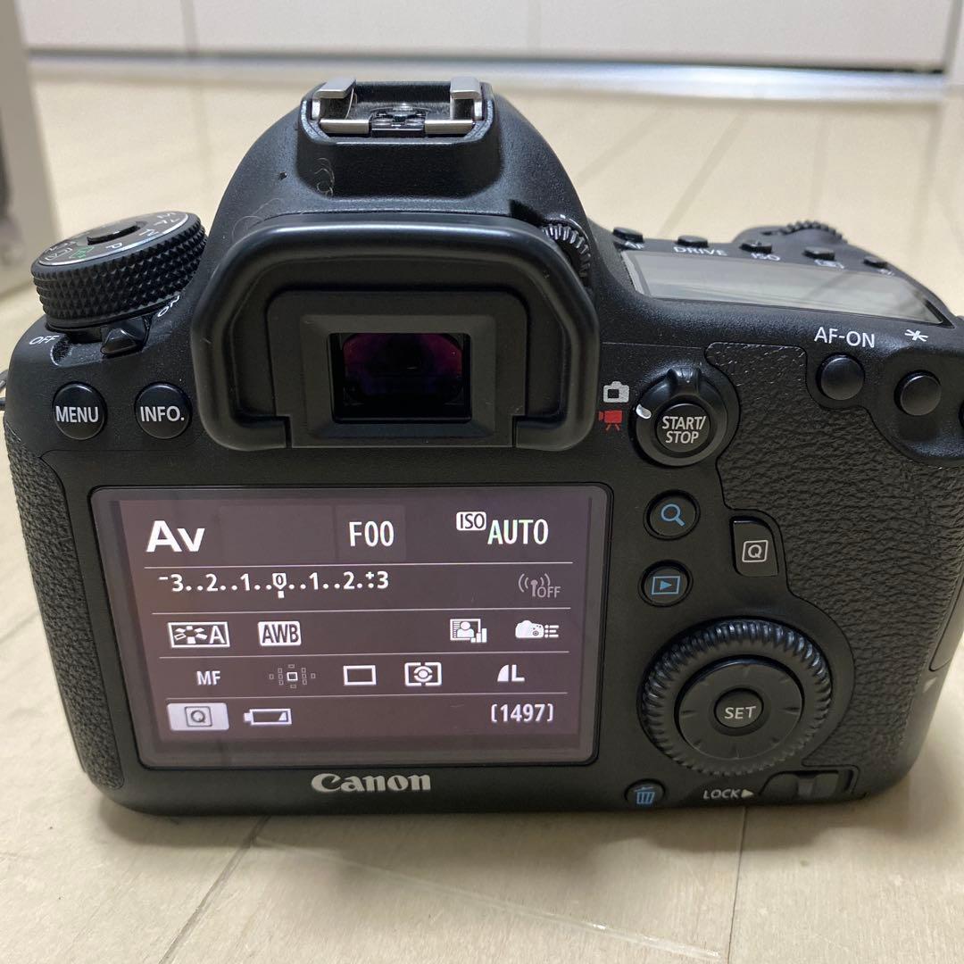 【美品】Canon EOS 6D デジタル一眼レフカメラ ボディ キヤノン