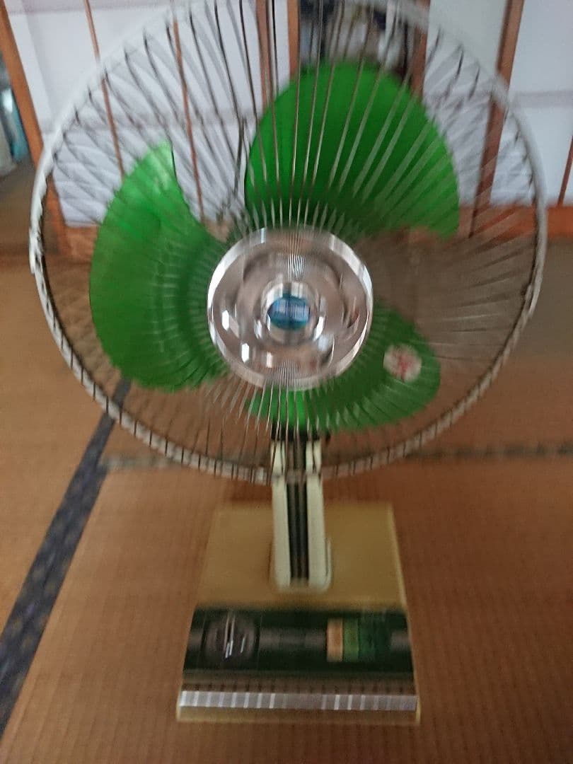 National 卓上扇風機 3段階風速 昭和レトロ