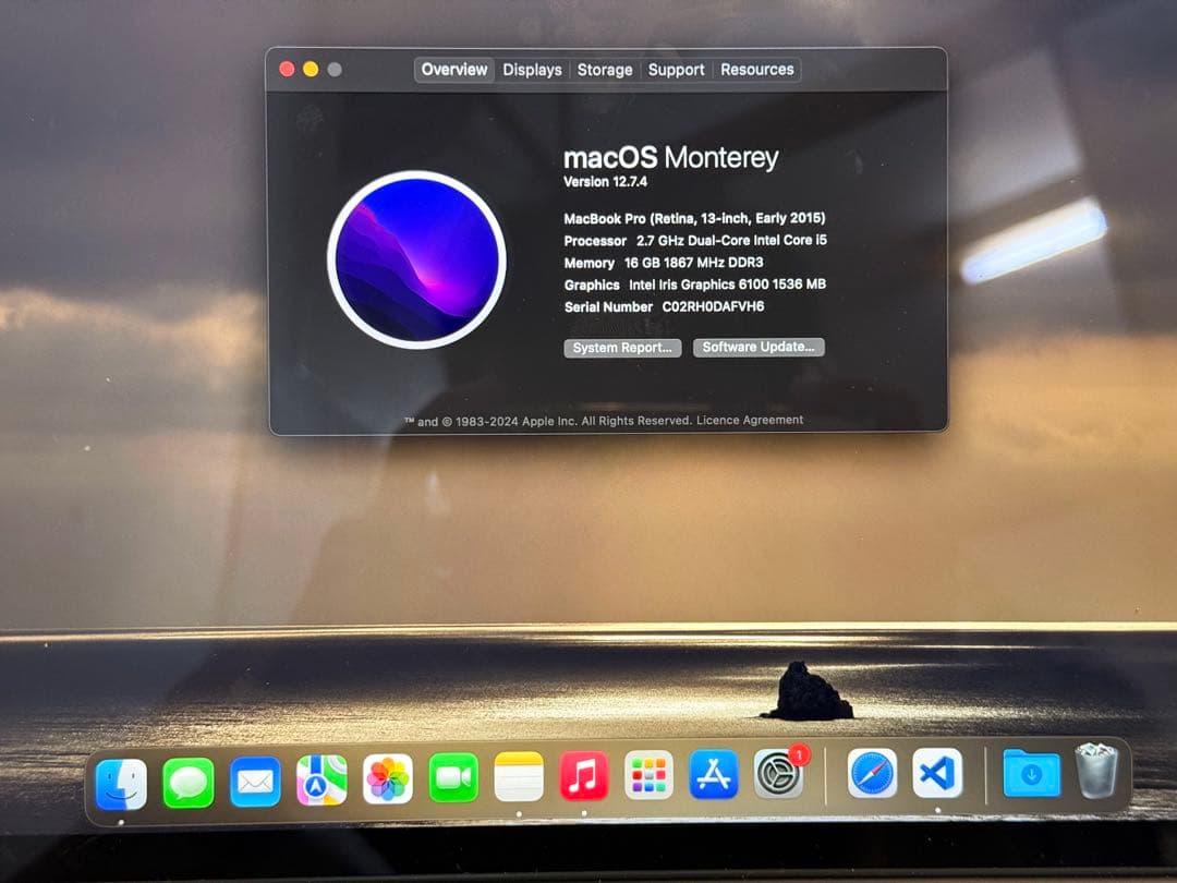 MacBook Pro 13 Retina / メモリ8GB / 256GB