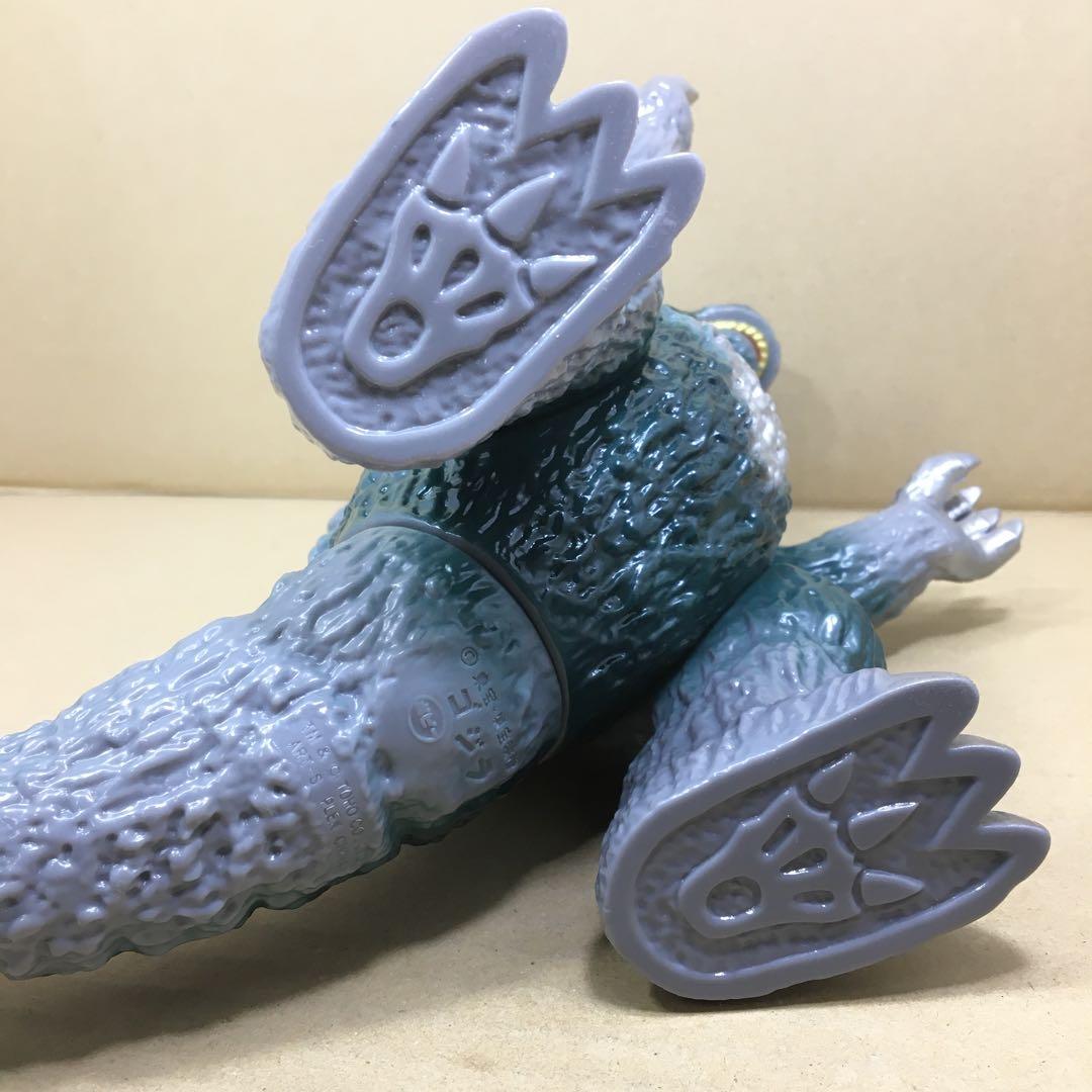 か*き様 復刻版ポピー　 グレートザウルス ゴジラ　 ソフビ グリーン Ver.