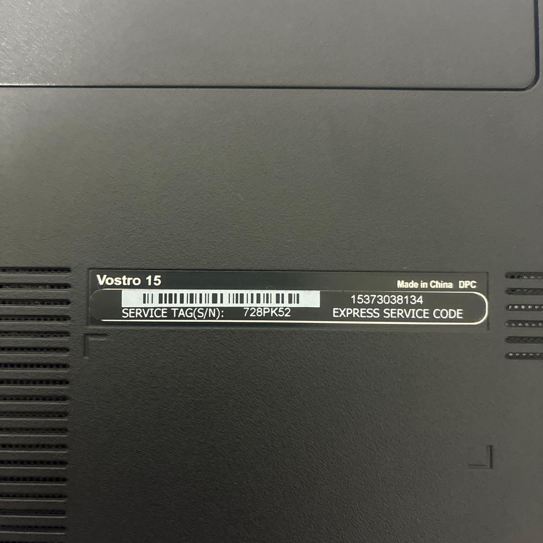 ■専用■[送料込] Dell Vostro 15 3568 ノートPC 箱あり