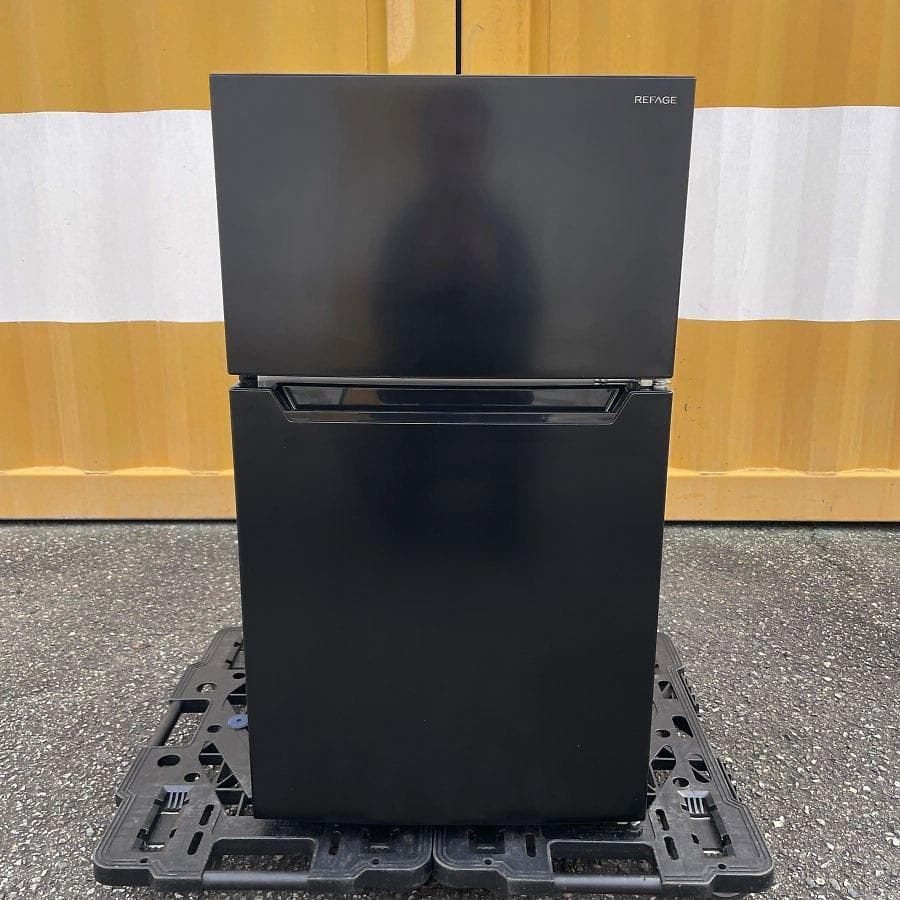 2023年製■ヤマダ電機 87L 冷蔵庫 ブラック YRZ-C09LK