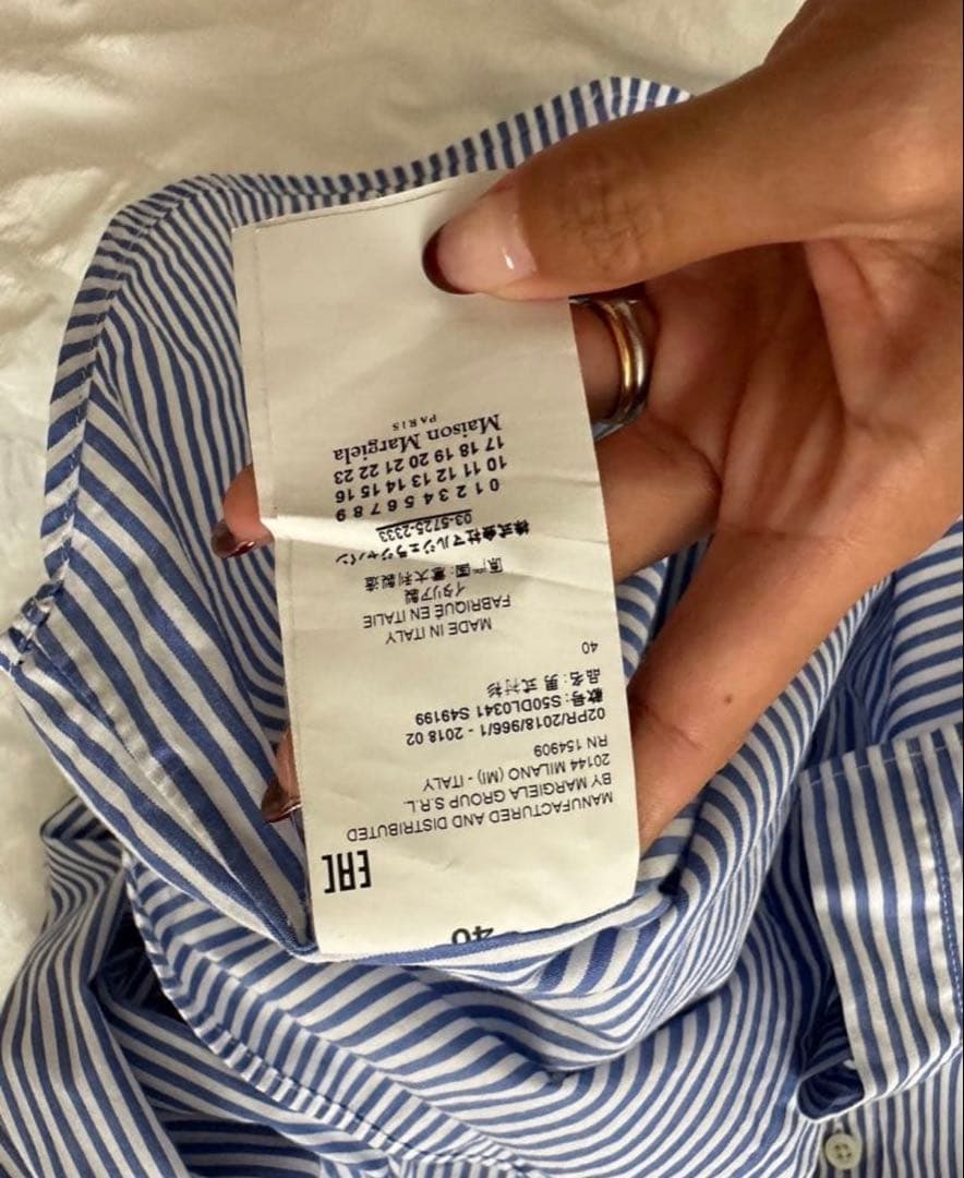 マルジェラ　シャツ