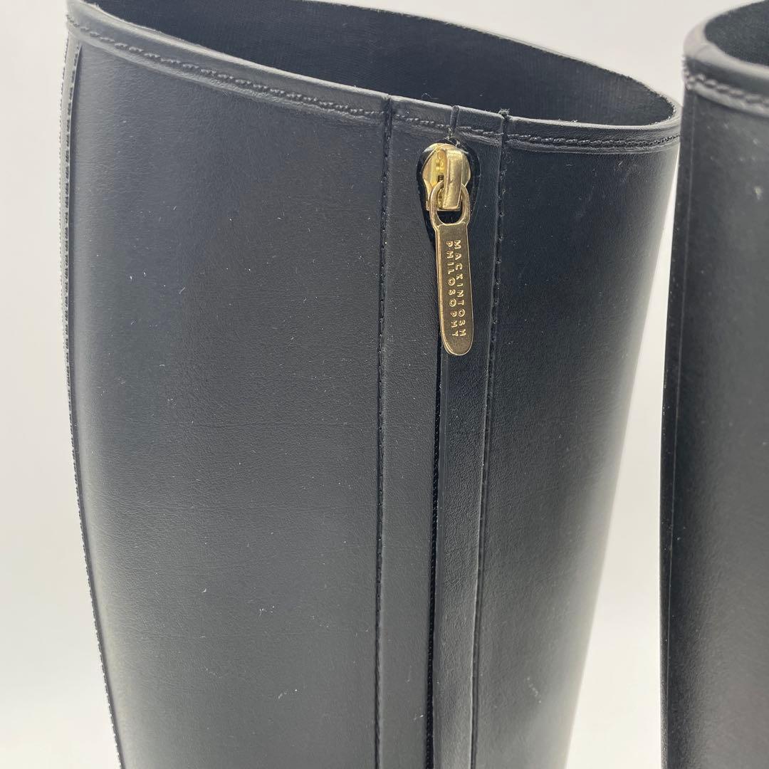 MACKINTOSH PHILOSOPHY レインブーツ ロング サイドジップ