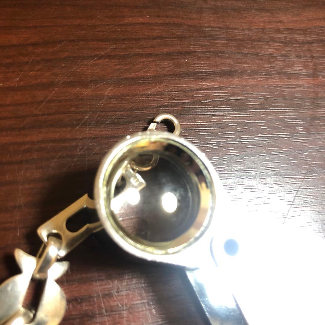 ブレスレット☆ヴィンテージ／フィッシュ／魚／重量感あり／silver925