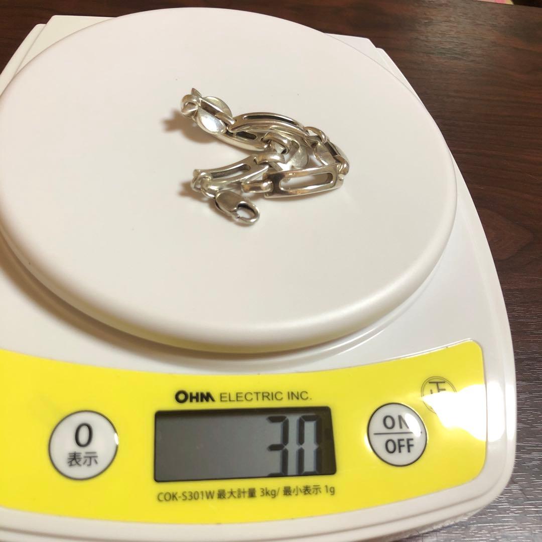 ブレスレット☆ヴィンテージ／フィッシュ／魚／重量感あり／silver925