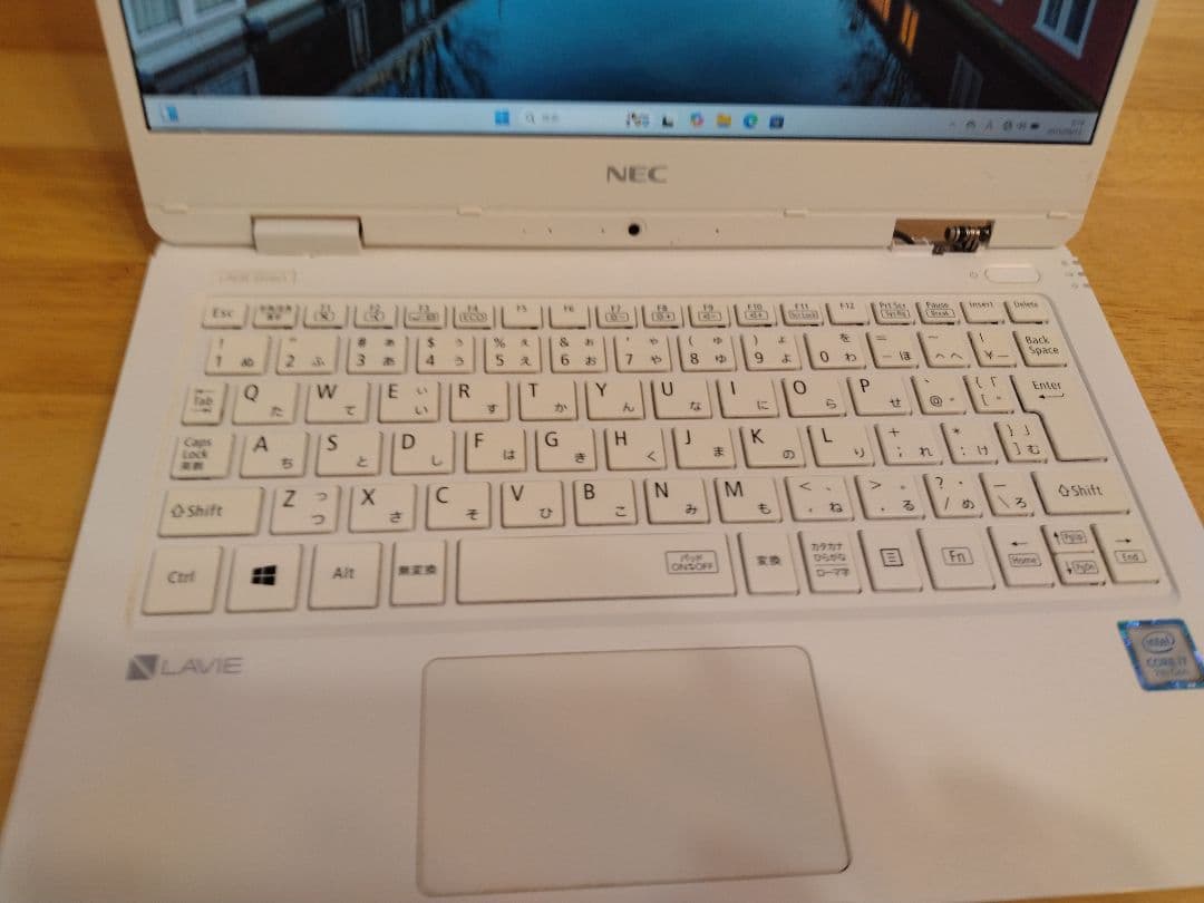 薄型軽量☆NEC PC-GN13T78GD　i7-7Y75　8GB　SSD256