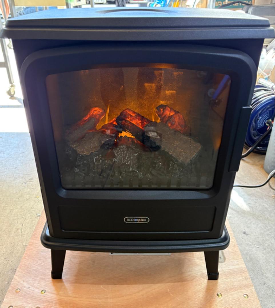 【美品】 イギリスブランド　Dimplex　電気ストーブ　EVN10J　f926