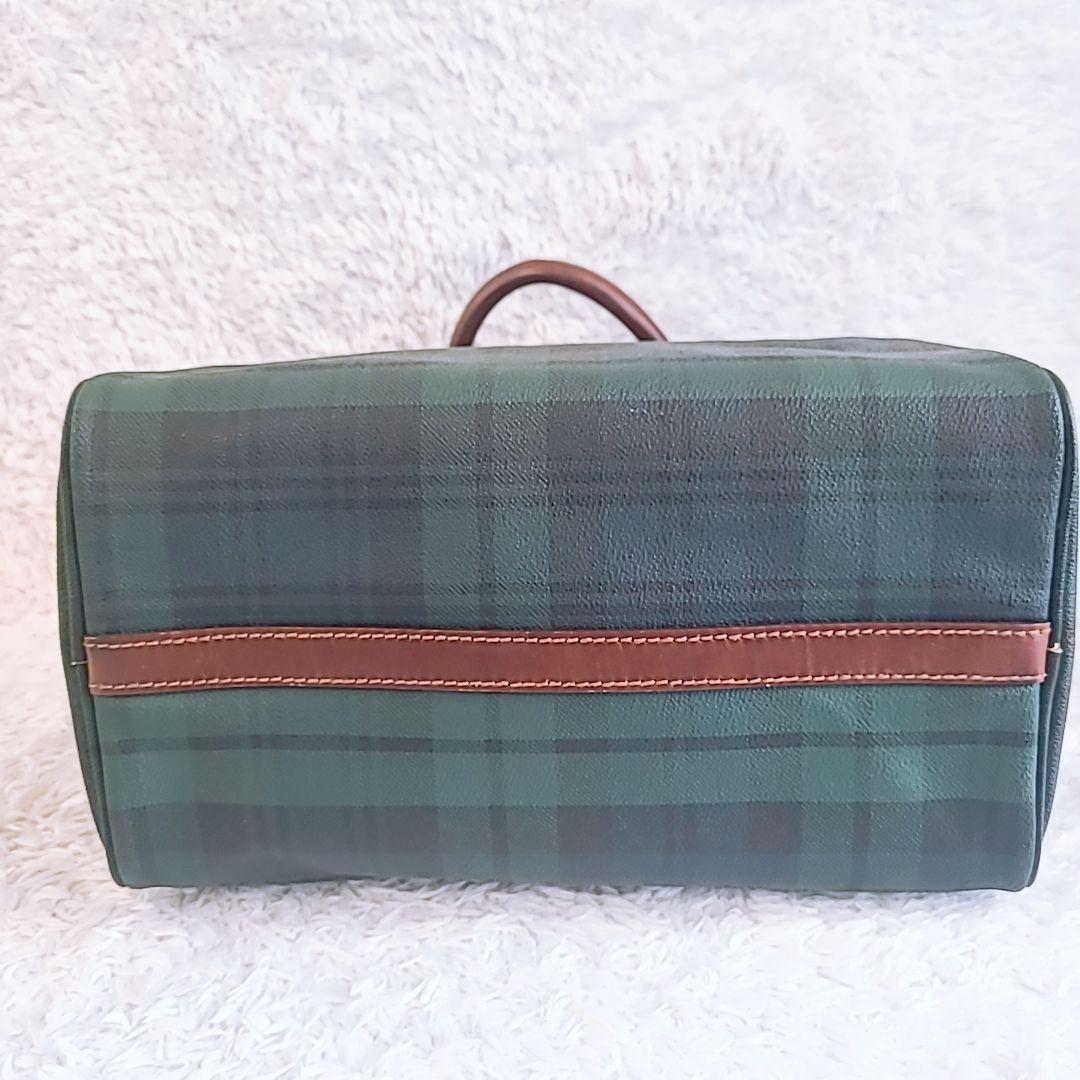 ポロラルフローレン 90s チェック柄 ボストンバッグ ヴィンテージ