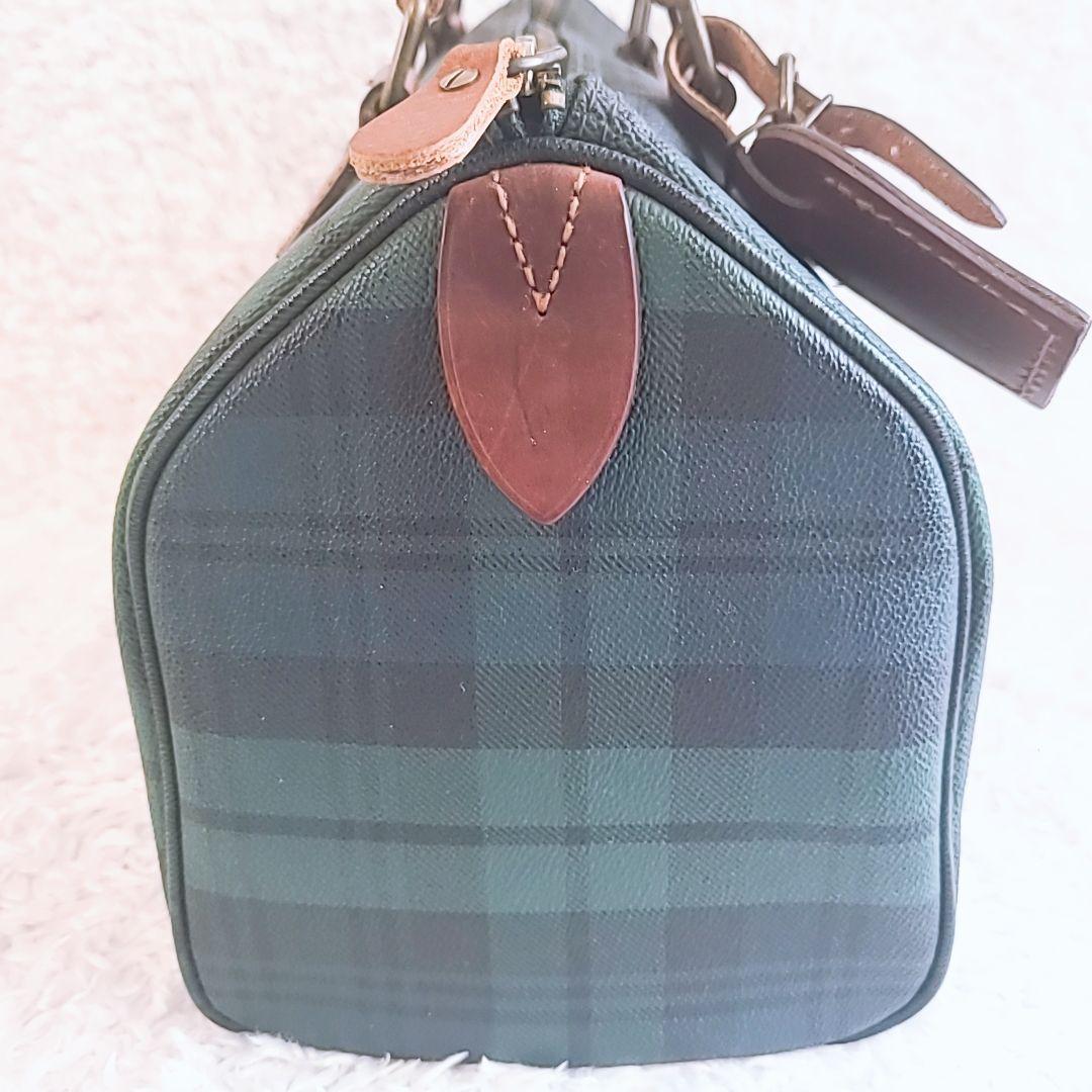 ポロラルフローレン 90s チェック柄 ボストンバッグ ヴィンテージ