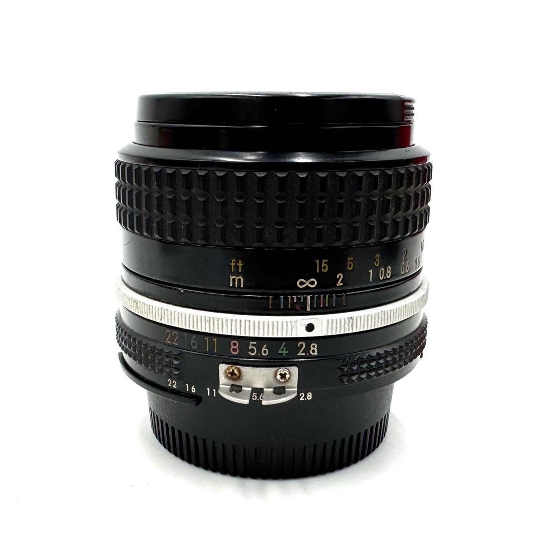 動作良好 NIKONニコン Ai 35mm F2.8 マニュアル 単焦点レンズ