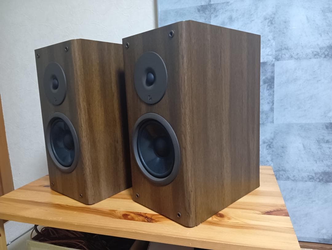 LUXMAN 　S-007 ブックシェルフスピーカー ウッド調 2ウェイ