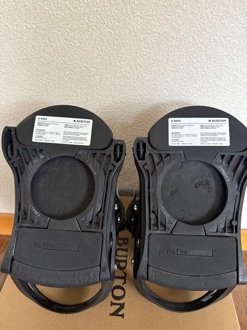 Burton X-BASE MNS M Re-Flex ビンディング　別売品付き