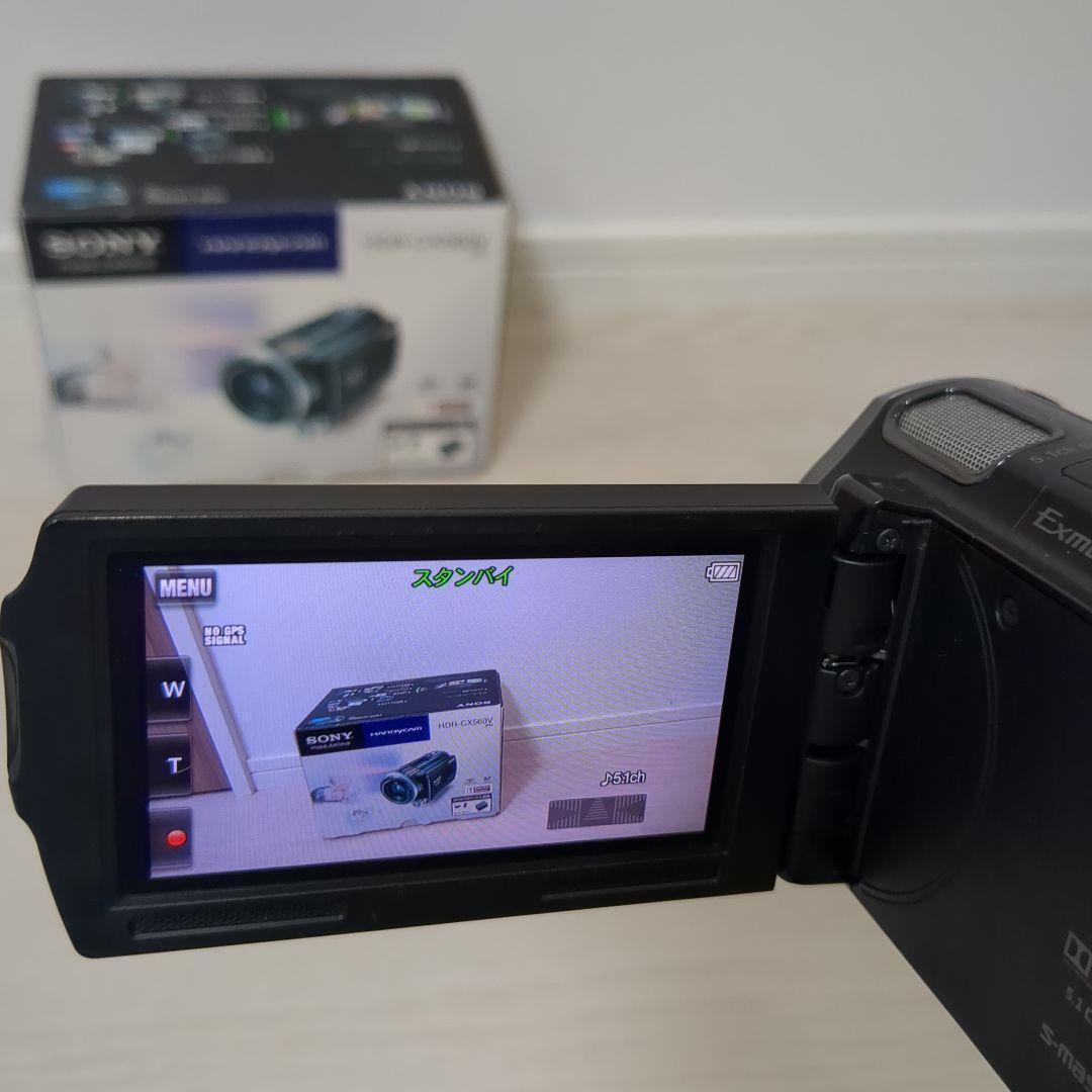 動作確認済⭐︎HDR-CX560V SONY デジタルHDビデオカメラレコーダー