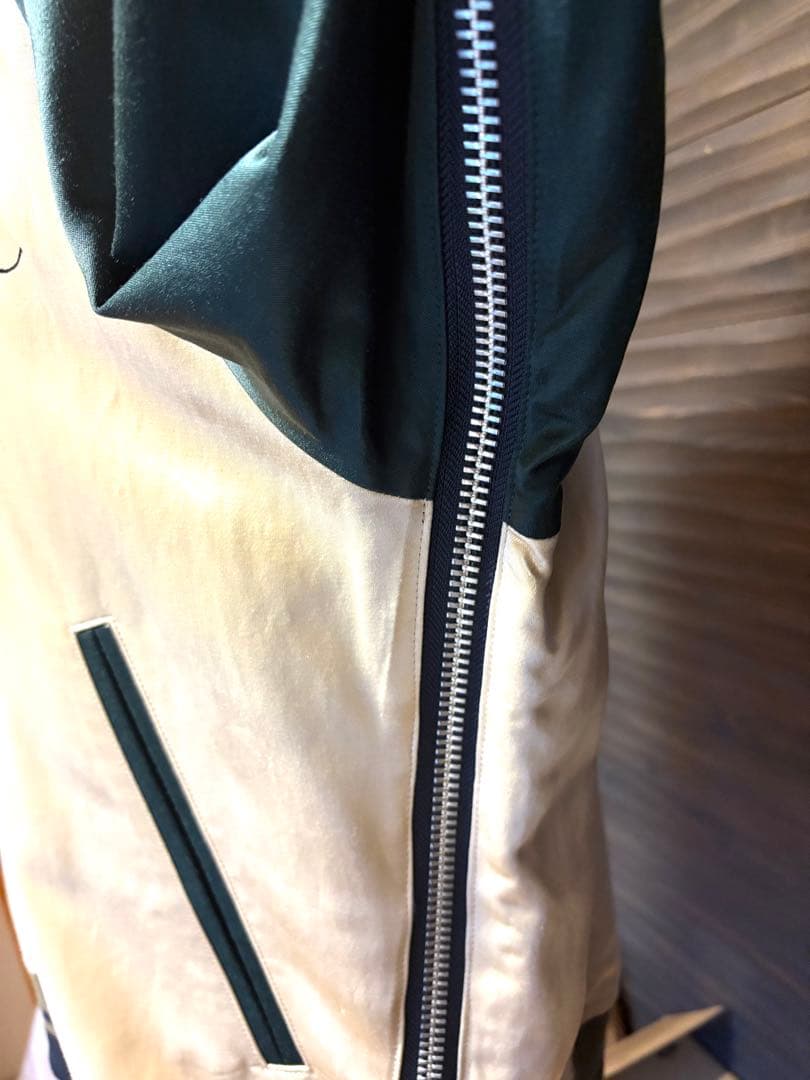 sacai × Dr Woo 19ss スカジャン サイズ2 希少 サイドジップ