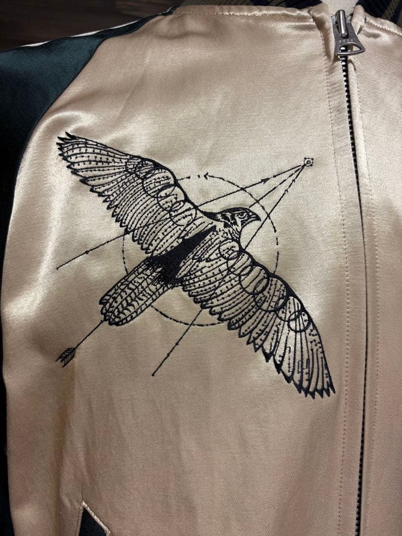 sacai × Dr Woo 19ss スカジャン サイズ2 希少 サイドジップ