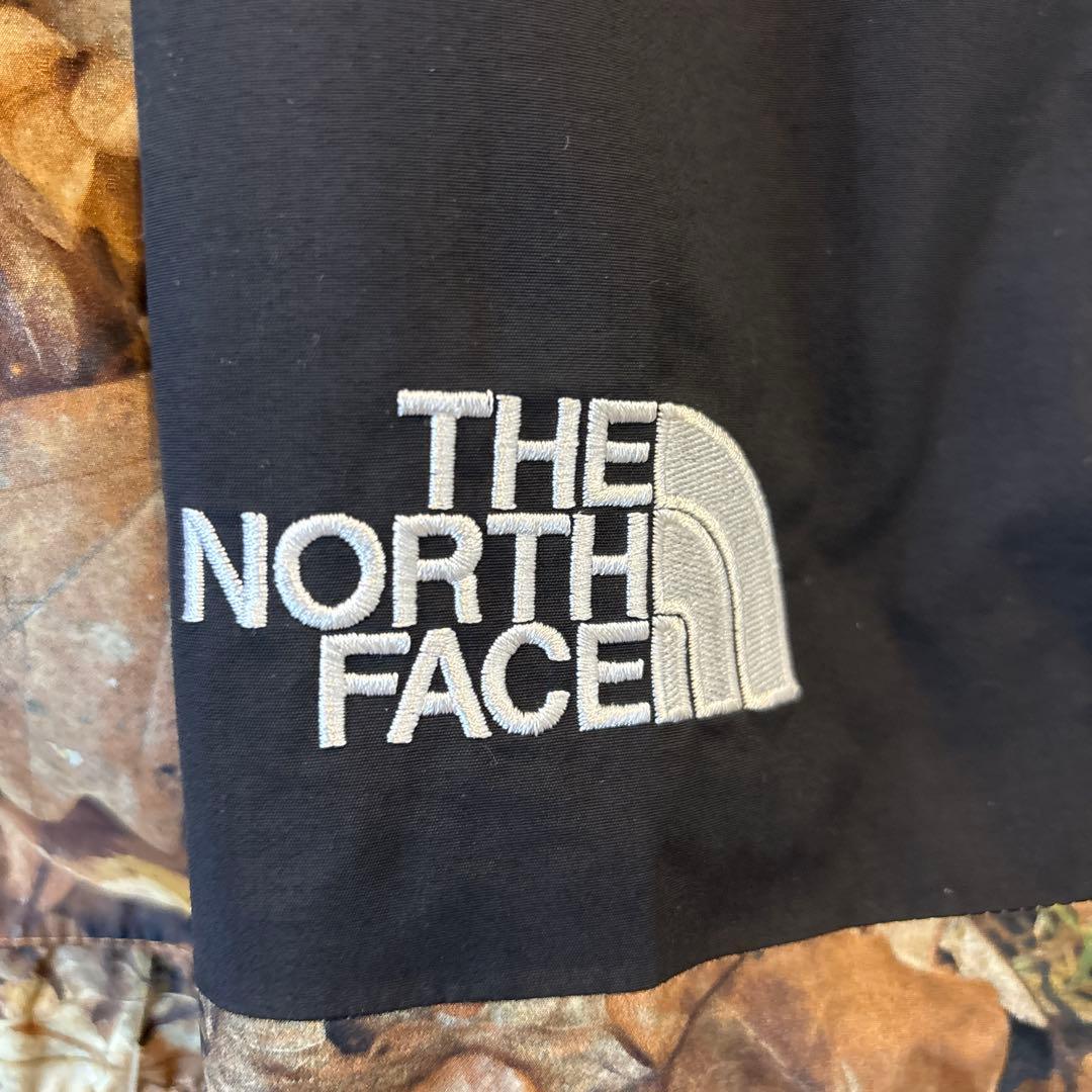 シュプリーム ノースフェイス　マウンテンライトジャケット 枯葉