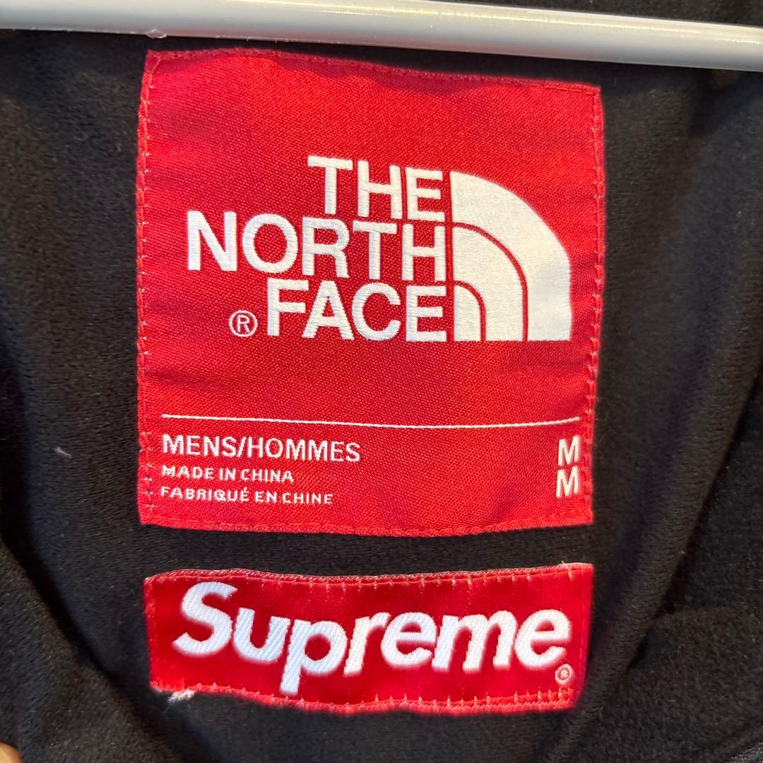 シュプリーム ノースフェイス　マウンテンライトジャケット 枯葉