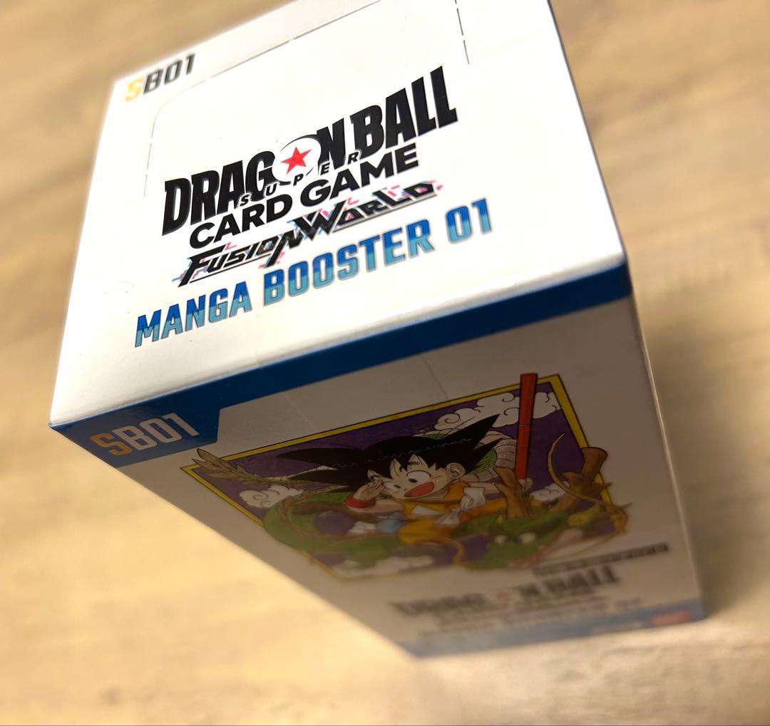【テープ付き】1BOX ドラゴンボール MANGA BOOSTER 01