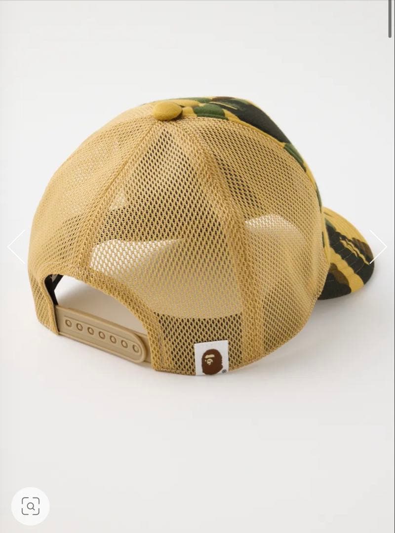 MOUSSY×APEコラボBP/MS REISSUE MESHキャップ