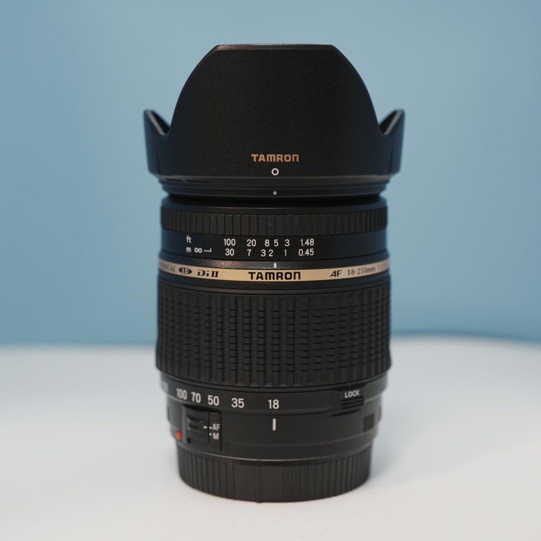 TAMRON Canon EF用 18-250mm 望遠レンズ a4383
