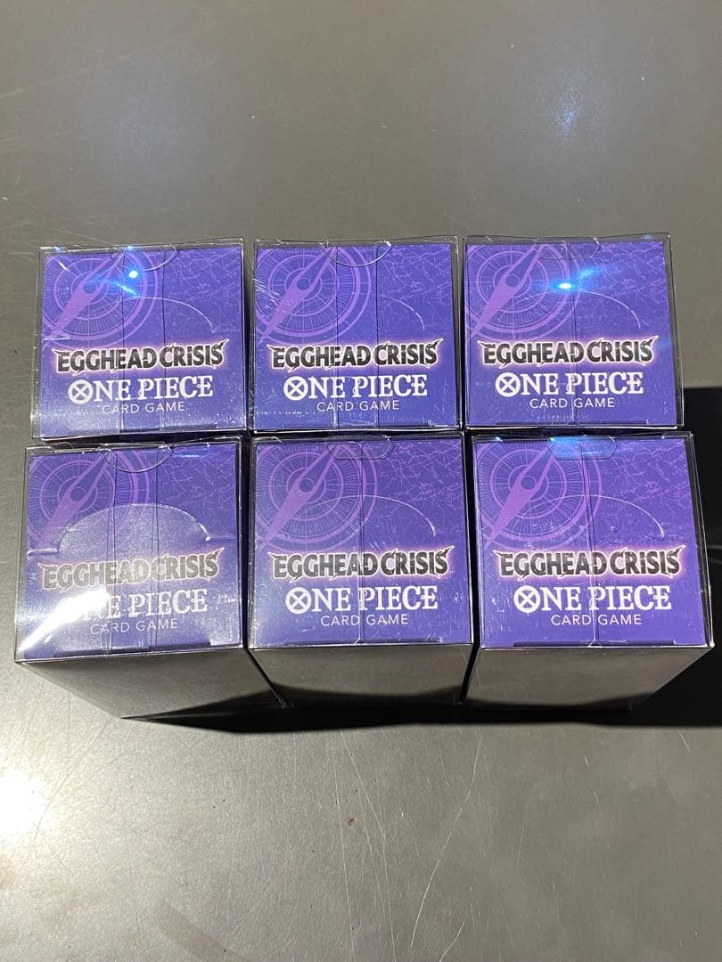 【新品未開封テープ付】EGGHEAD CRISIS エッグヘッド6box