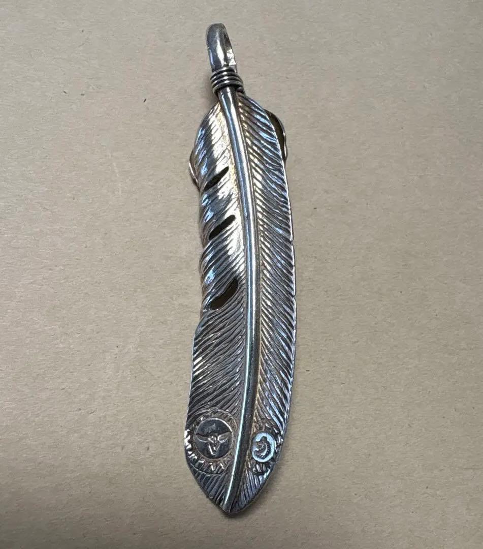 Y*N様 TADY&KING ハート特大フェザー 銀縄オニキス