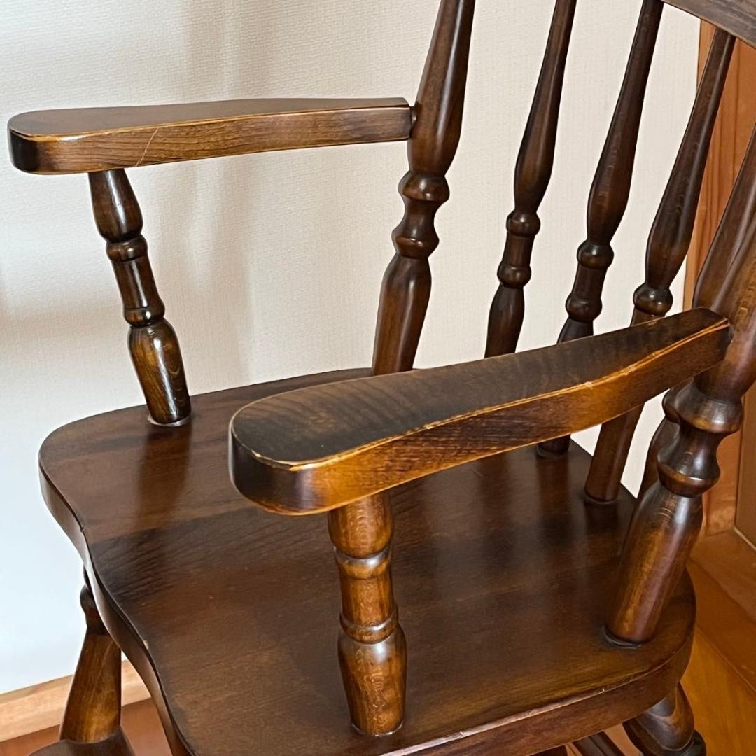 【美品】飛騨の家具 ヴィンテージ ハイチェア ベビーチェア