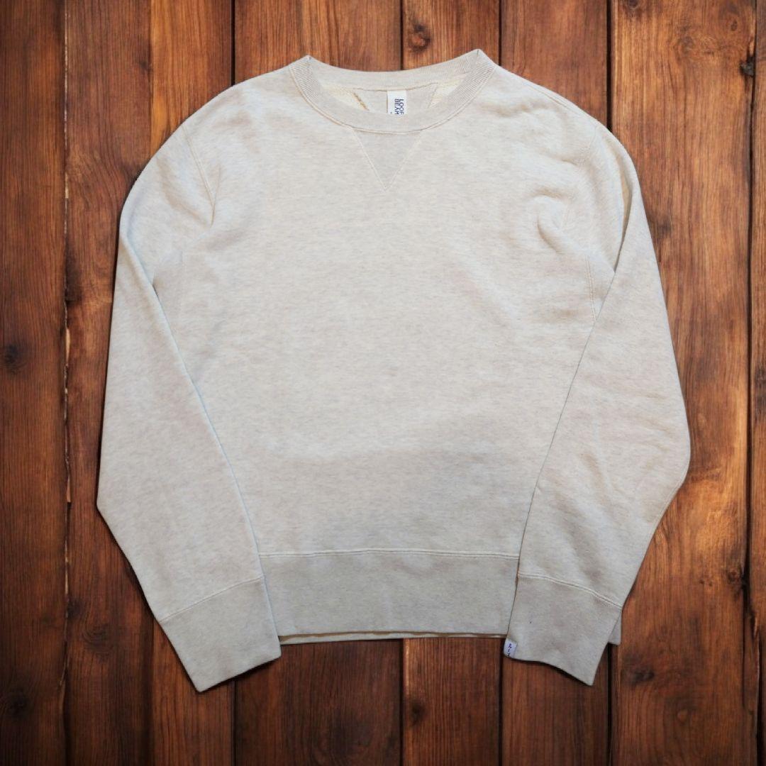 ループウィラー　ビームスプラス別注　スウェット　オートミール