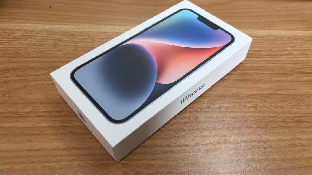 Apple iPhone 14 ブルー　本体