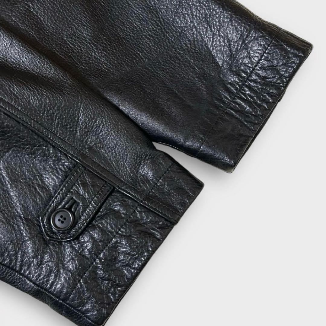 90’s vintage カーコート　(L) 本革　牛革　雰囲気抜群　常田