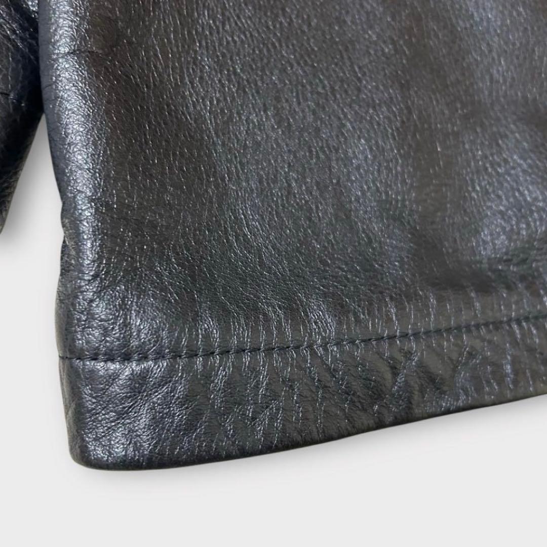 90’s vintage カーコート　(L) 本革　牛革　雰囲気抜群　常田