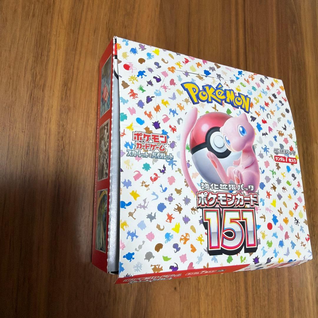 ポケモンカード　151 1box 18パック