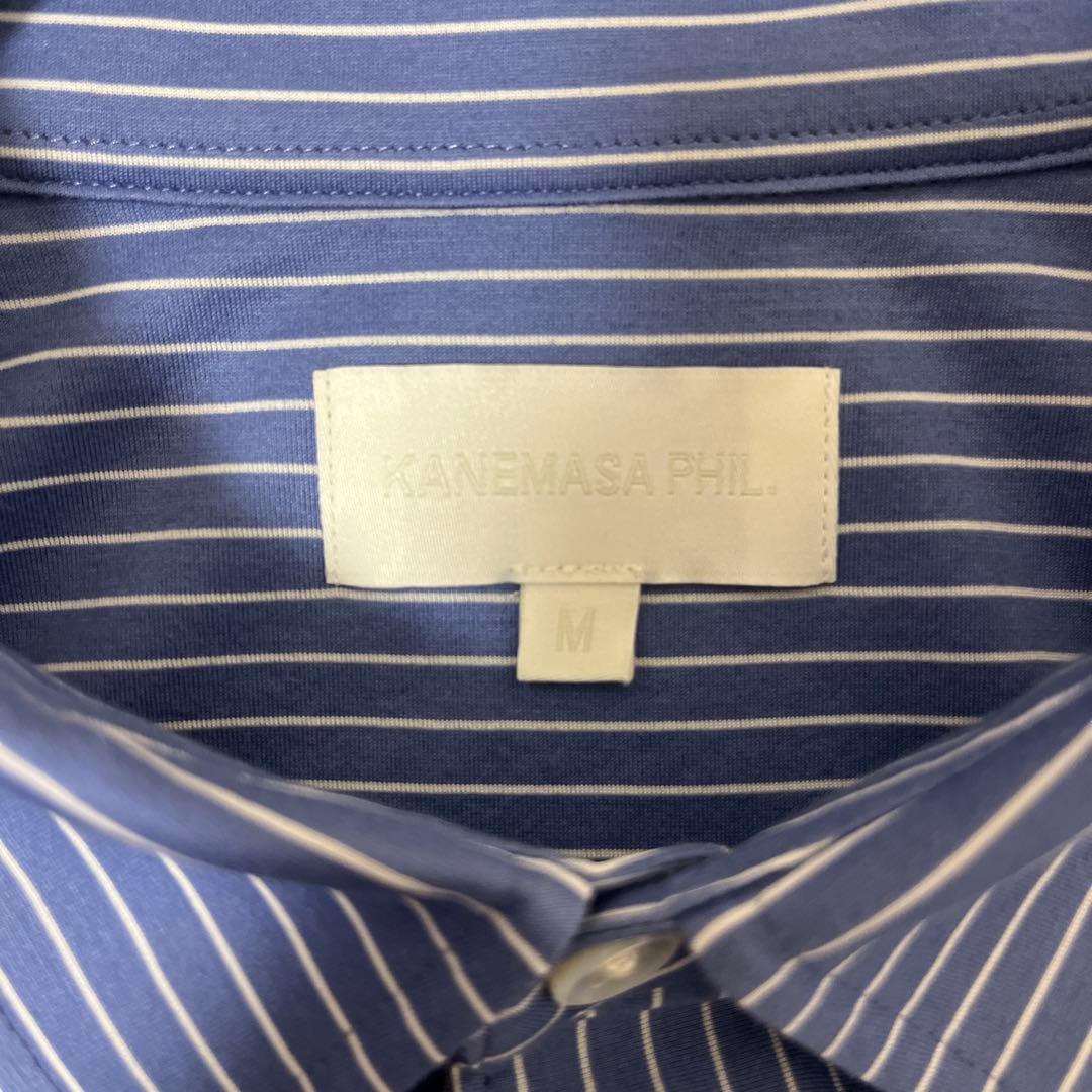 トップス KANEMASA 46G Atmosphere Stripe L/S Shirt