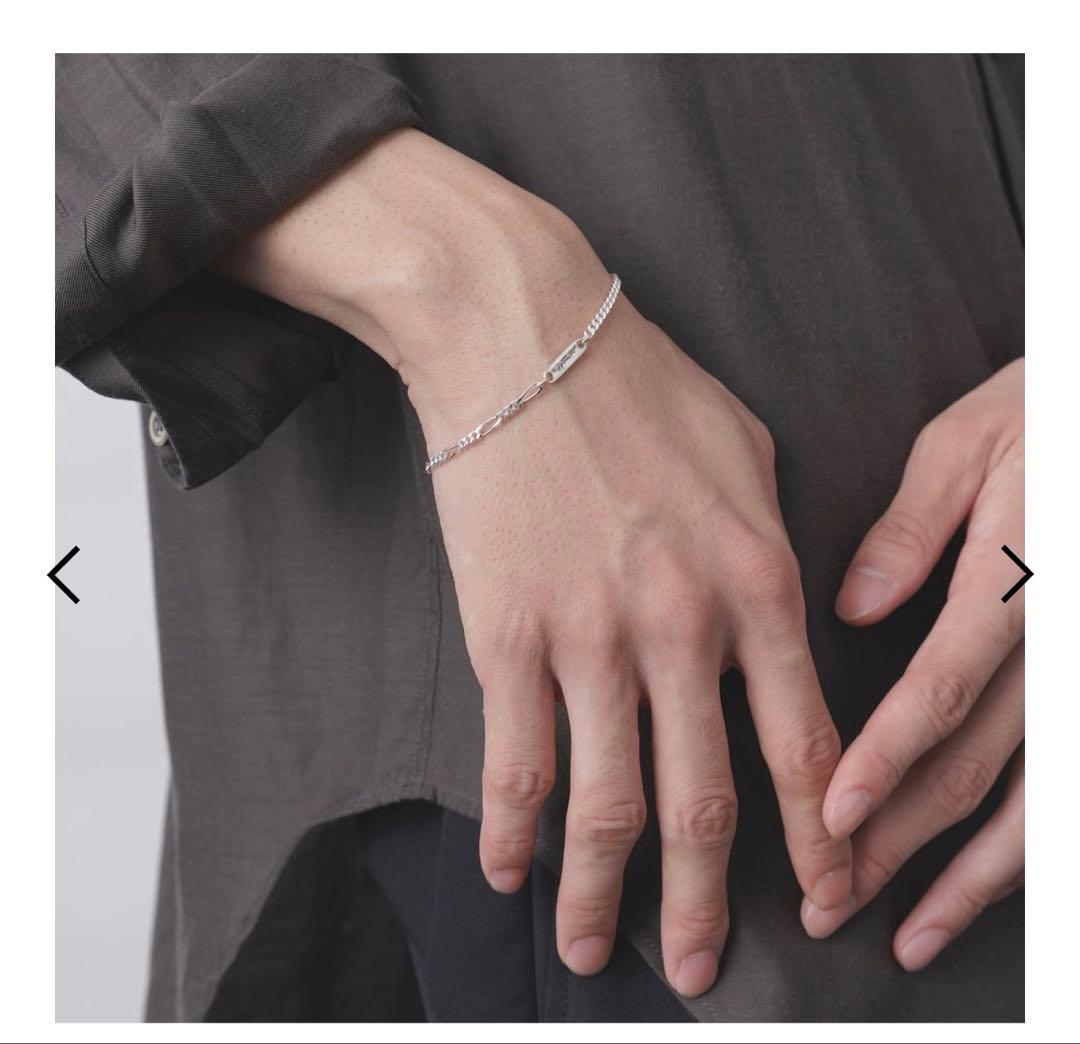 ガルニ GARNI シルバー チェーンブレスレット メンズ 銀 925