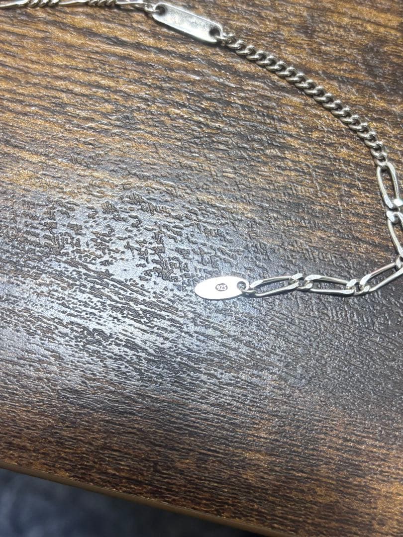 ガルニ GARNI シルバー チェーンブレスレット メンズ 銀 925