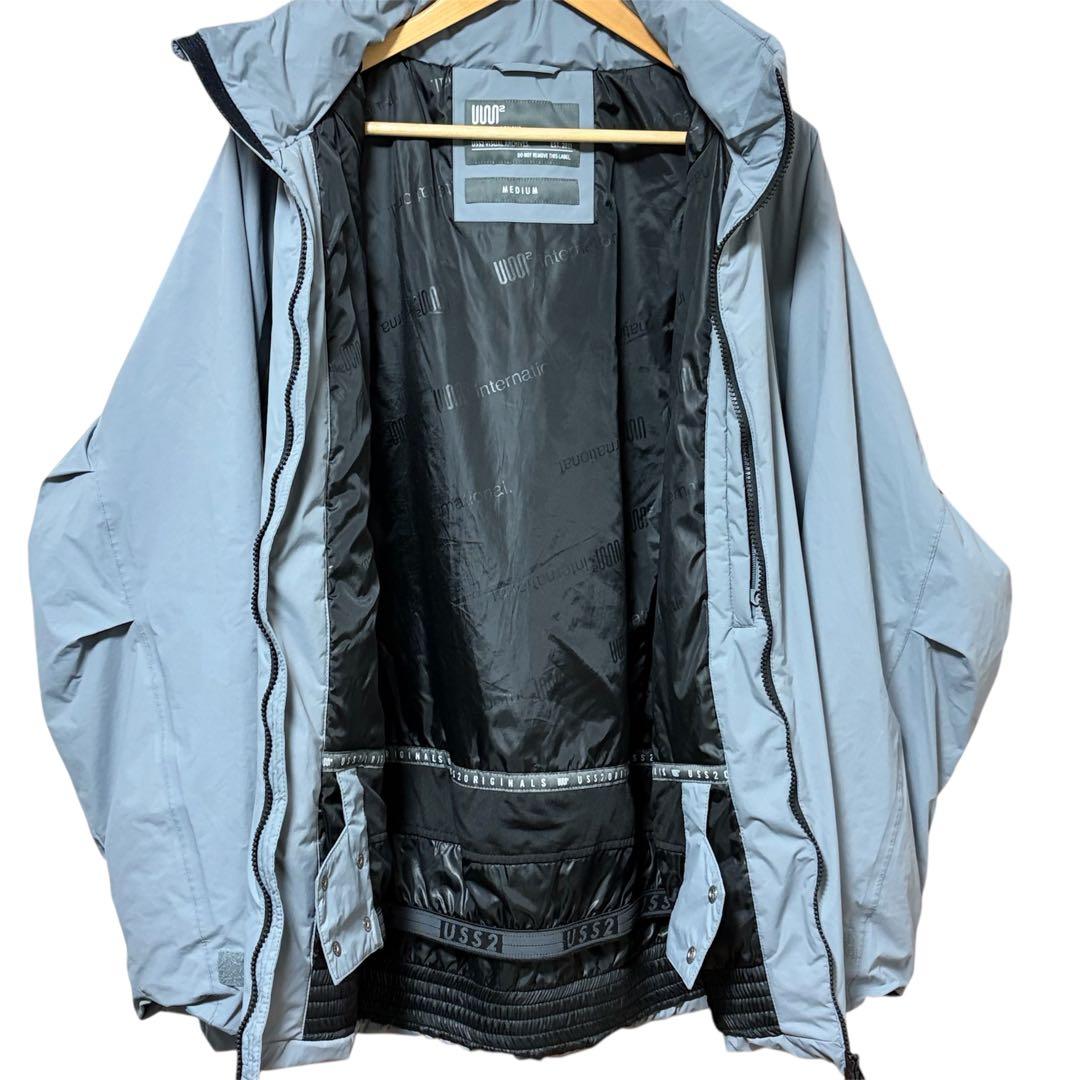 USS2 オストゥー スノボジャケット　ブルーグレー パンツ　セット