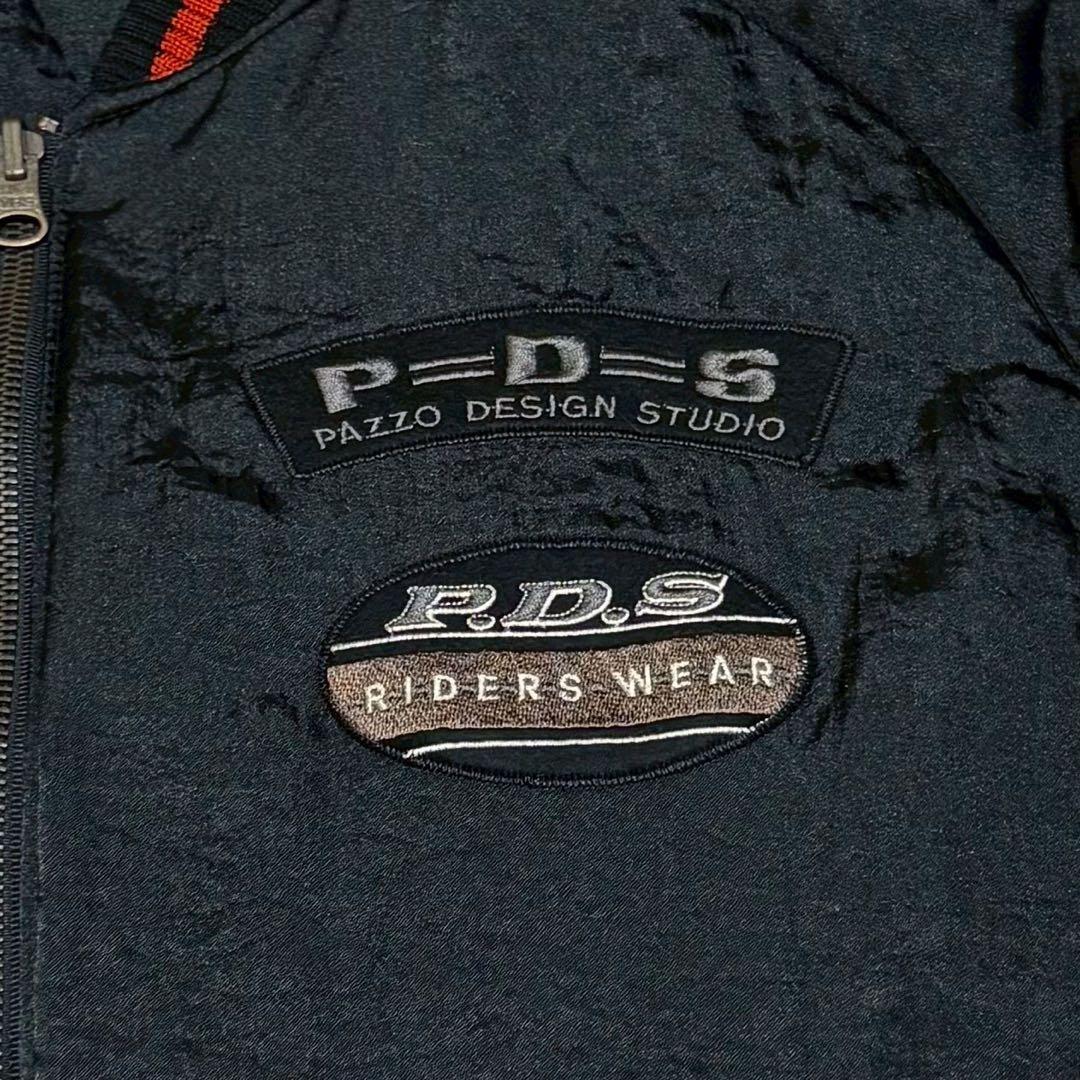 PAZZO リバーシブル　キルティング　スカジャン　ドラゴン　龍　バイカー