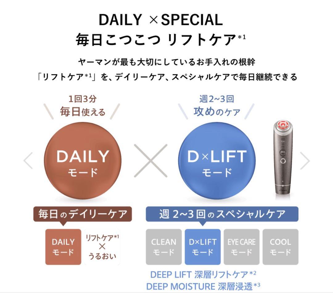 YAMAN 美顔器 フォトプラス ディープリフト