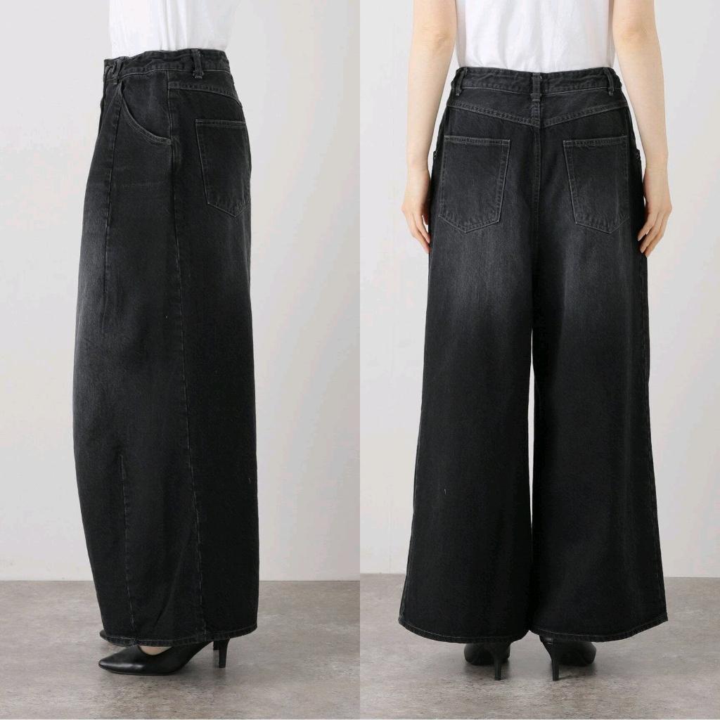 NEEDLES H.D. Buggy Pant Jean黒2バギーパンツ デニム
