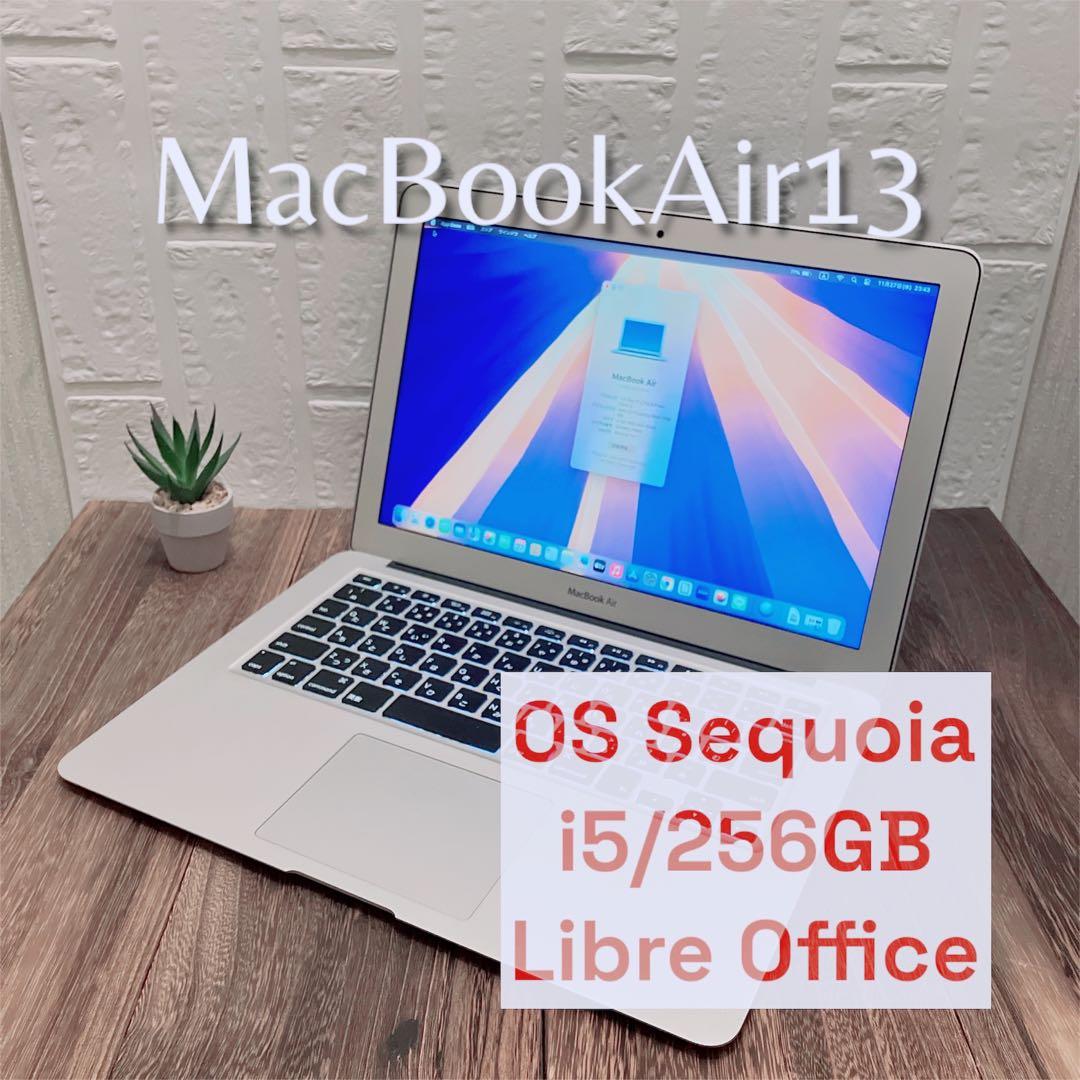 MacBookAir Sequoia バッテリー良好 AC付 マックブックエア