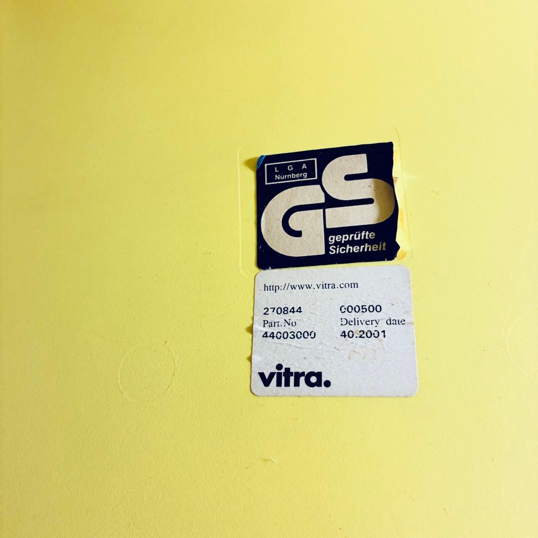 【希少廃番】パントンチェア ヴィトラ イエロー Vitra Panton