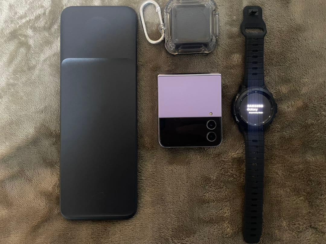 Samsung Galaxy Z Flip4 パープル 本体　セット