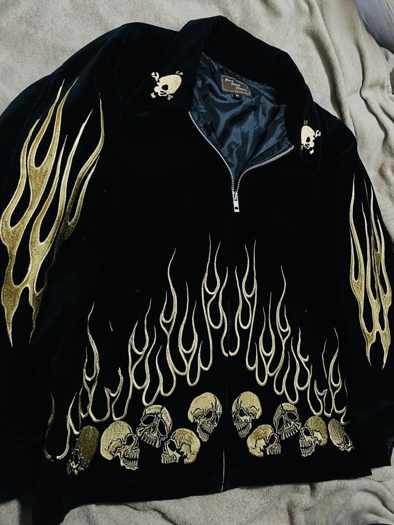 Back street Crawler 日本　美品 限定版　スカジャン　別珍