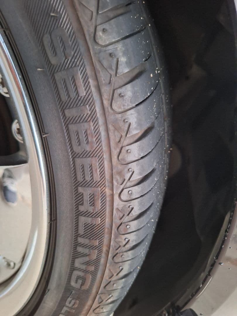 ワーク　ユーロライン　4本　15インチ　4穴　pcd100 メッキ