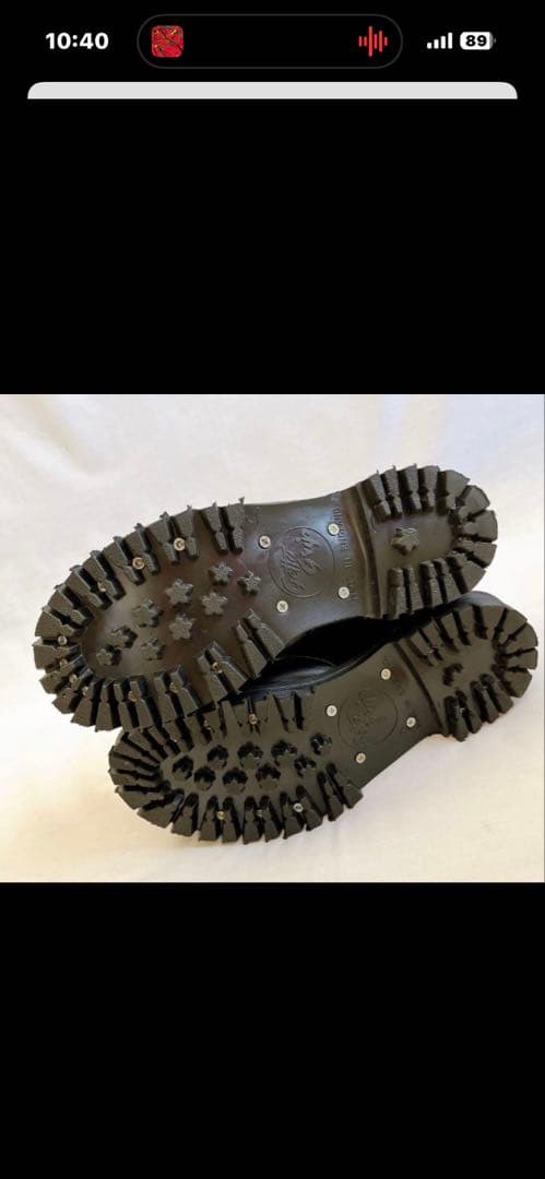 GETTA GRIP ブラックハイカットブーツ 24.0