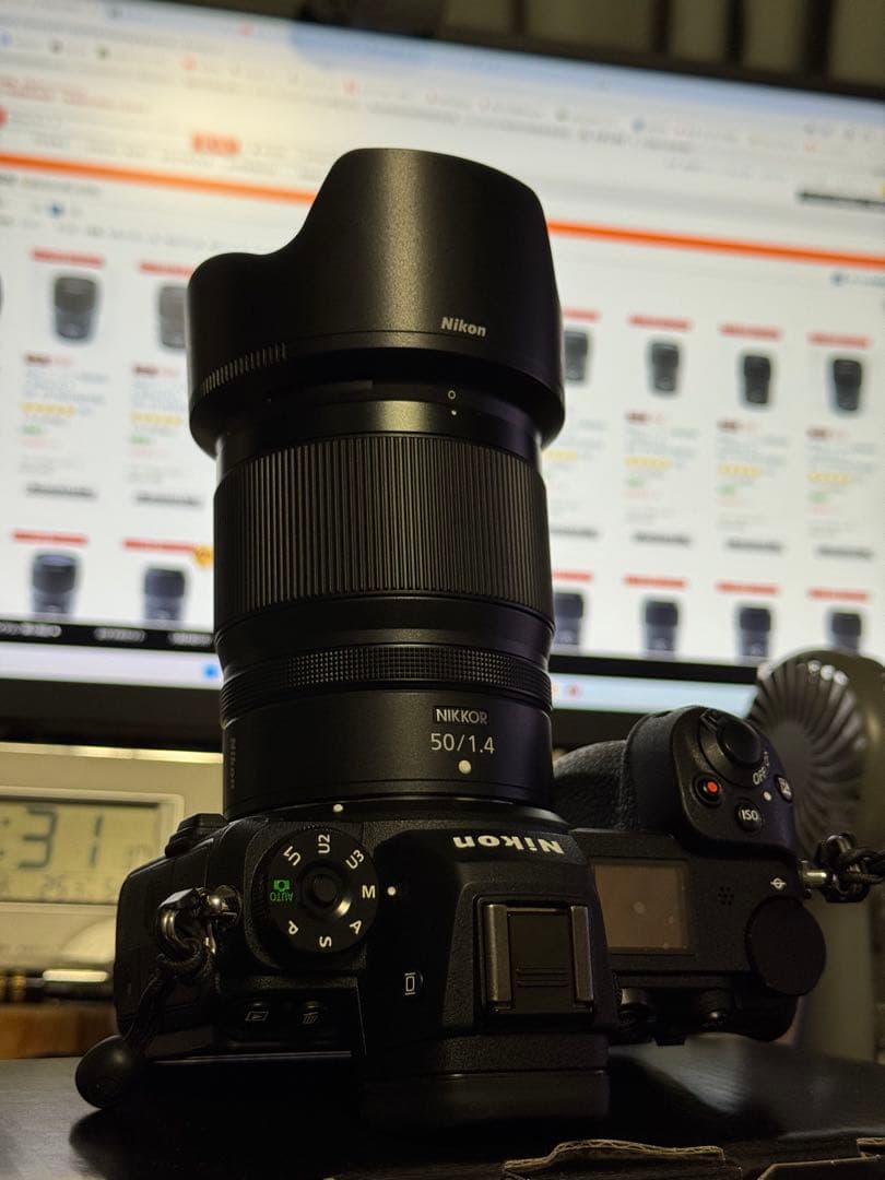 Nikon Nikkor Z 50mm f/1.4 レンズフィルター付き